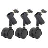 Jonlaki 3pcs360 Rotating Quiet Light Stand Wheels with Brake Easy Install Tripod Casters for Live Streaming and Photography view 4