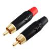 CTGFBUW 2/4/8PCS Plug Connectors Adapter Cable Audio Jack Male Speaker Connector(2pcs Female) view 4