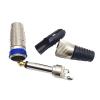 CTGFBUW 5PCS Audio Adapter 6.35mm to 3.5mm Plugs(3.5mm 2 Pole Gold) view 3