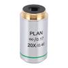 XUMIUZIY 20X Plan Objective Lens, 20.2MM Thread RMS Objective Lens, Fully Coated Optical Glass Lens for Biological Microscope view 1