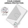360 Rotating Stand Cover Suitable for Lenovo Xiaoxin Pad 12.1inch TB-365FC 2025 Hard Clear Acrylic Back with Pen Holde Case(Black) view 4