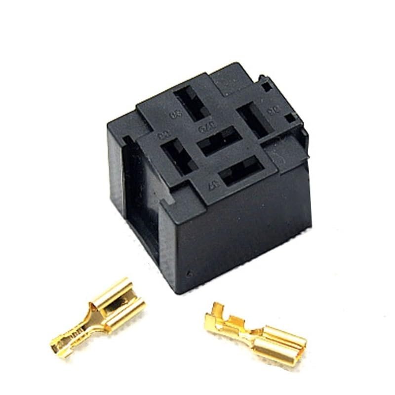 1/5/10/20/Sets 5 Pin Automotive Connector Mount Flame Retardant, High Temperature Resistance 40A DJ7059-6.3-21(10 Sets_5P)