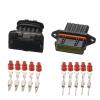1/5/10/20/50 Sets 5 Pin Electric Housing Male Female Plug Junior Power Timer Sealed Automotive Connector 282193-1(Gold,20 Sets_5P) view 2