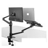 145-180mm Thick Desk Aluminum Multifunction 10"-17" Ergonomics Desk Laptop Stand 32" Monitor Desktop (with Extra Vesa) view 3