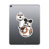 (3PCS) BB Robot Mouse Ears Balloon Sticker for Phone Tablet Laptop Car Truck Window | 2" Sticker view 4