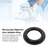 Sanpyl Microscope Objective Lens Adapter Ring, Fine Threaded Aluminum Alloy RMS Thread Adapter Ring for Microscope, Easy to Install (25mm) view 4