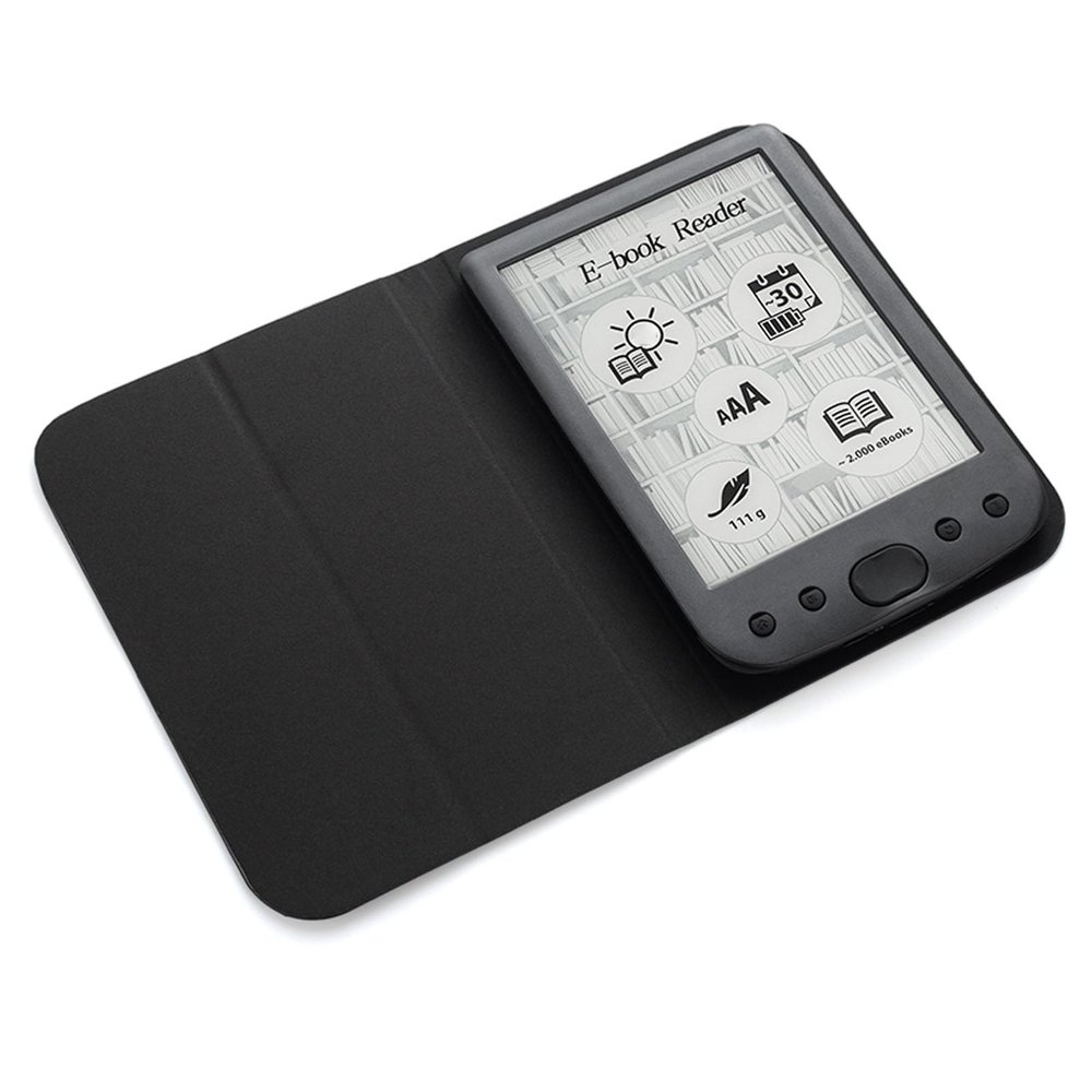 Fabater 6 Inch E Reader, 800 x 600 HD Ink Screen High Resolution Ebook Reader, Reading Tablet with Large Touch Screen Adjustable Brightness for PDF TXT DOC EPUB MOBI Support (4G)