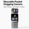 Acuvar 1080P Pocket Clip-On Vlogging Camera with EIS Stabilization, Portable Handheld Video Camera with 360 Rotating Lens, WiFi, LCD Screen & 64GB SD Card view 2