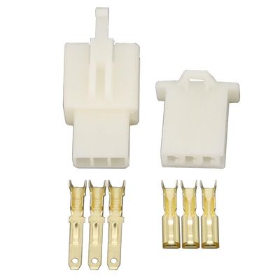 2/3/4/6/9Pin Automotive Electrical Wire Connector 2.8mm Series Cable Terminal Plug Kits Motorcycle Ebike Car DJ7021A(1 Set 3 Pin)