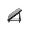 1 Pair Rolling TV Stand, Mobile TV Stand With Wheels For 32-55 Inch LED, LCD, Flat&Curved TVs, Angle Adjustable TV Cart view 3
