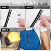 20Pcs/ Metal Light Deposit Clamps Thin Yet Strong for Crisis Assemblies and Photography Gear Multiple Size Light Parenthesis view 4