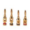 CTGFBUW Plugs Speaker Wiring Connector Audio Cable Connectors(6PCS) view 2