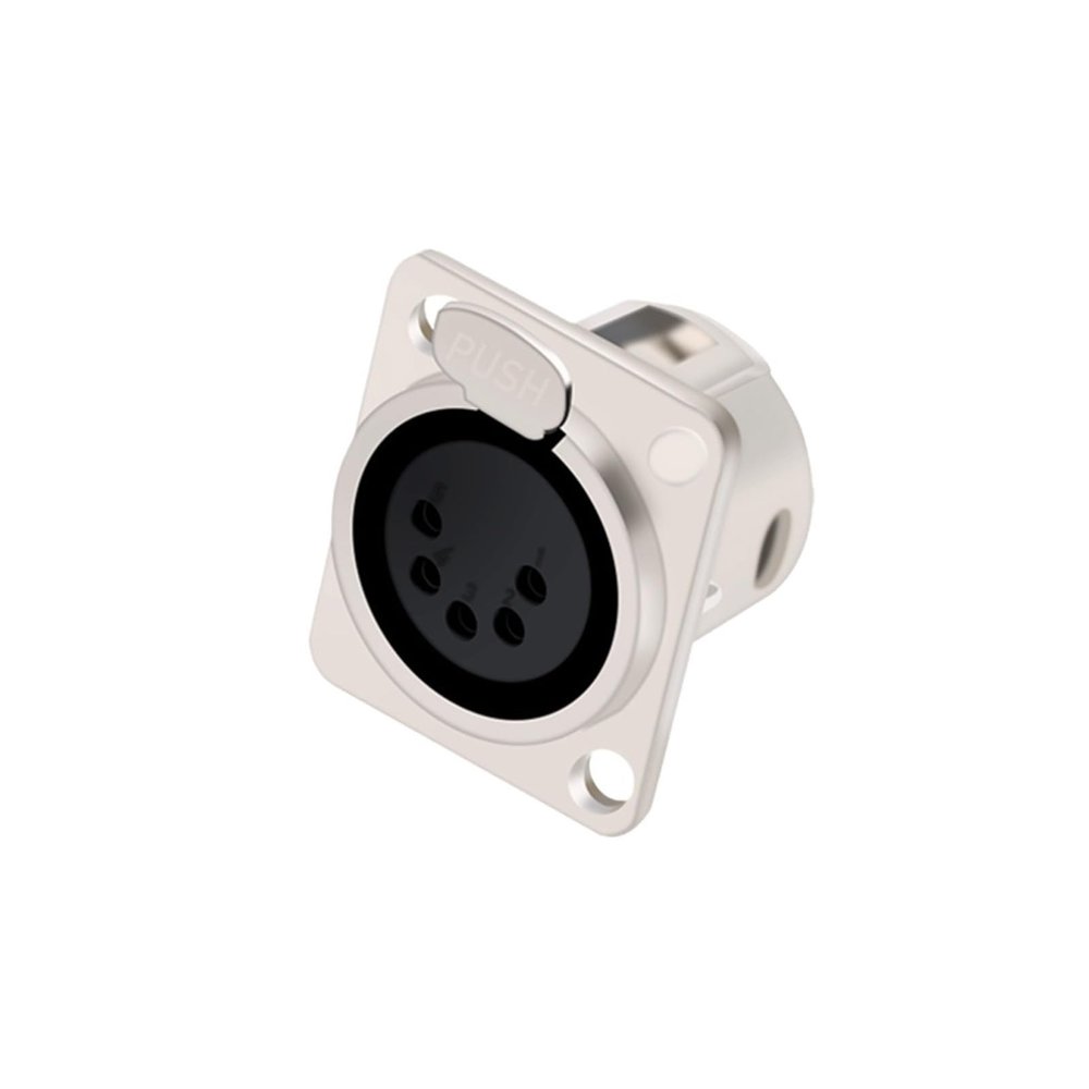 CTGFBUW 10pcs 5Pin Male Plug Female Jack Socket Microphone Cable Terminal Wiring Connector(C1036x10)