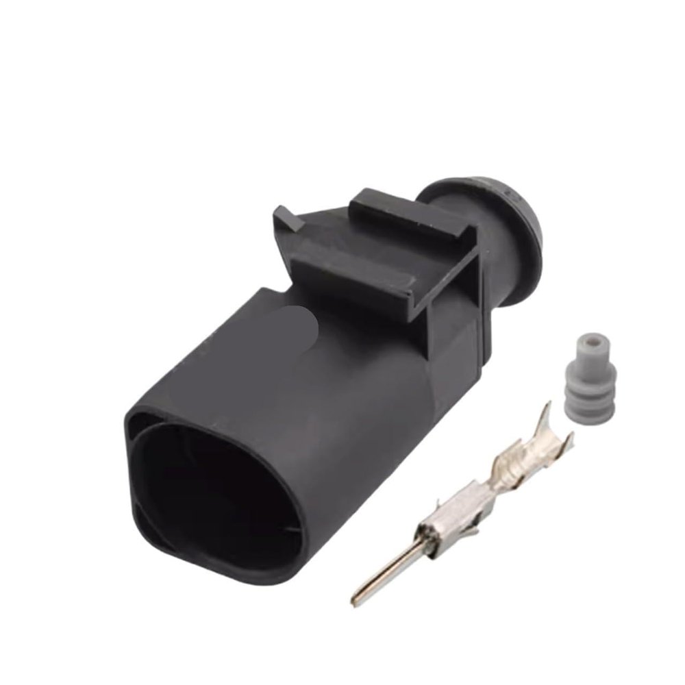 1/5/10/20/50 Sets 4 Pin 4B0973812 4B0973712 Car Connector 1.5mm Water Proof Pressure Water Temperature Plug(Silver,20 Sets)