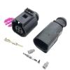 1/5/10/20/50 Sets 4 Pin 4B0973812 4B0973712 Car Connector 1.5mm Water Proof Pressure Water Temperature Plug(Silver,20 Sets) view 2
