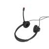 BowyTrading H390D - 3.5 - MV Call Center Headset, Noise Cancelling Business Headset with HD Microphone, Ultra Lightweight On Ear Headphones for Home Office Telemarketing Customer Service, ABS view 4