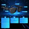 Al Smart Glasses with ChatGPT&800W Camera Video Recording,Sunglasses for Real-TimeTranslation, MusicControl, ElS Stabilization|WiFi/Bluetooth 5.3 Smart Eyewear for Travel, Meeting view 4