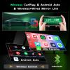 Realdio 4+64GB Android 15 for Honda Civic 1996-2001 Car Radio Wireless Carplay Android Auto, 9" 1280 * 720P in-Cell Touch Screen WiFi Bluetooth5.0 GPS FM/RDS EQ SWC + Backup Camera MIC view 4