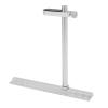 Aramox Adjustable Anti Sag GPU Stand, Aluminum Alloy Graphics Card Support Bracket for ITX, MATX, ATX Cases, Secure Mounting for 9cm, 12cm, 14cm Fans (Silver) view 4