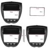 SHSMDM Car Radio Audio Panel Stereo Frame Mount Fascia for Peugeot for 107 Aygo for C1 Dash Installation Bezel Trim Kit Radio Dashboard Panel view 2