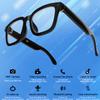 Ai Smart Glasses with Camera, 8MP Anti-Shake Camera Glasses, Voice Assistant, Supports Photo/Video/Audio Recording, with AI Assistant/AI Translation/Bluetooth Calling (Anti-blue light glasses - T5) view 2