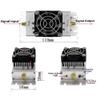 UrbanHui 433MHz 10W RF Power Amplification Module 48dB Gain For UHF 400MHz To 450MHz Wireless Signal Boosting With Aluminum Heat Sink And Fan Cooling view 2