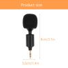 BESPORTBLE Bendable 3.5Mm Stereo Microphone for Laptop and Mobile Phone Recording, Live Streaming and Home Use, Flexible Computer Mic with Sound for Video and Podcast view 2