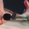 BESPORTBLE Bendable 3.5Mm Stereo Microphone for Laptop and Mobile Phone Recording, Live Streaming and Home Use, Flexible Computer Mic with Sound for Video and Podcast view 4