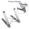 Deskbloom Laptop Docking Station Stand 8-in-1 USB-C Hub With SD/TF Card Slots 100W PD Fast Charging For MacBook For Dell, For HP And More view 3