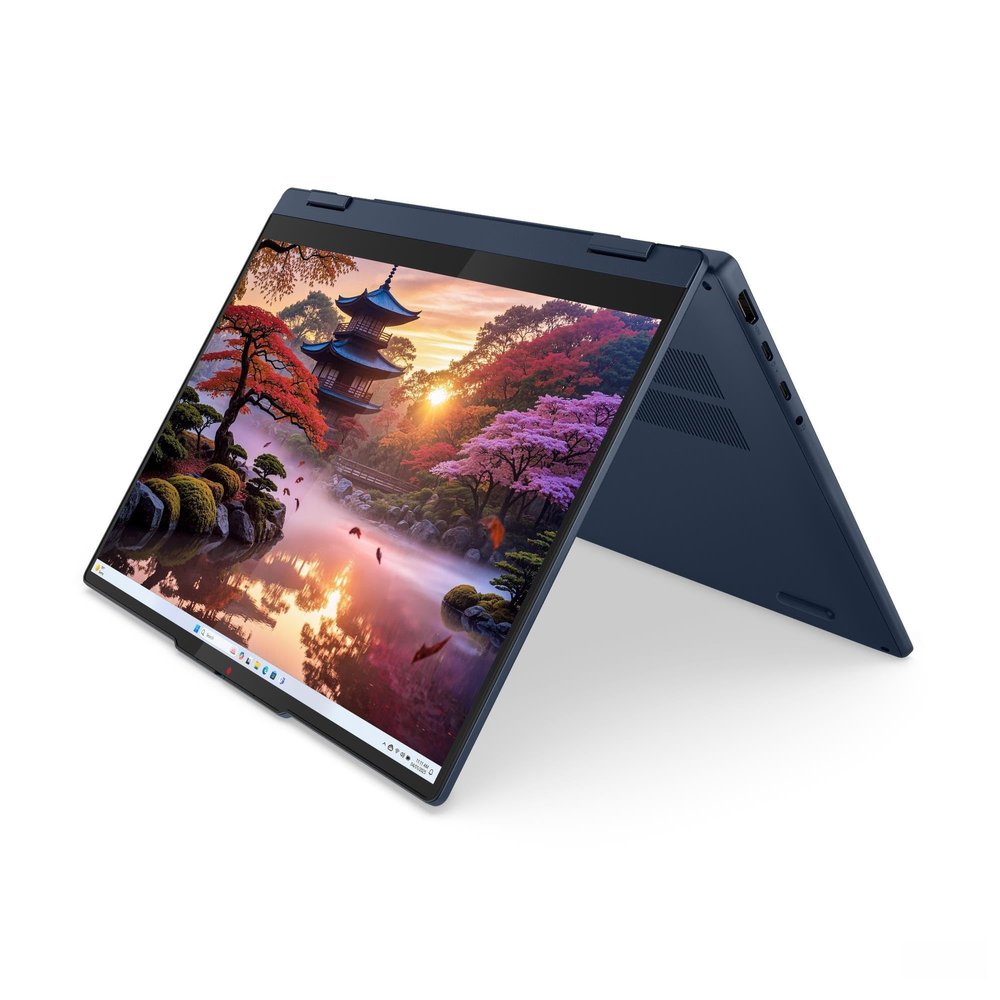 Lenovo 2025 IdeaPad 5 2in1 Laptop 14" WUXGA 1920x1200 LED-Backlit AMD Ryzen AI 7 350 8-Core AMD Radeon 860M Graphics 16G LPDDR5 1TB SSD Wi-Fi 7 Windows 11 Pro Bluetooth 5.4 Backlit KB TS HD Audio