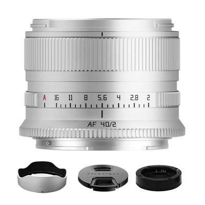 TTArtisan AF 40mm F2 Z, AF 40mm f/2 Z-Mount Lens Full Frame Auto Focus Lens for Nikon Camera Z5 Z50 Z6 Z6II Z7 Z7II ZFC Z30 Z9 Z8 (for Nikon)