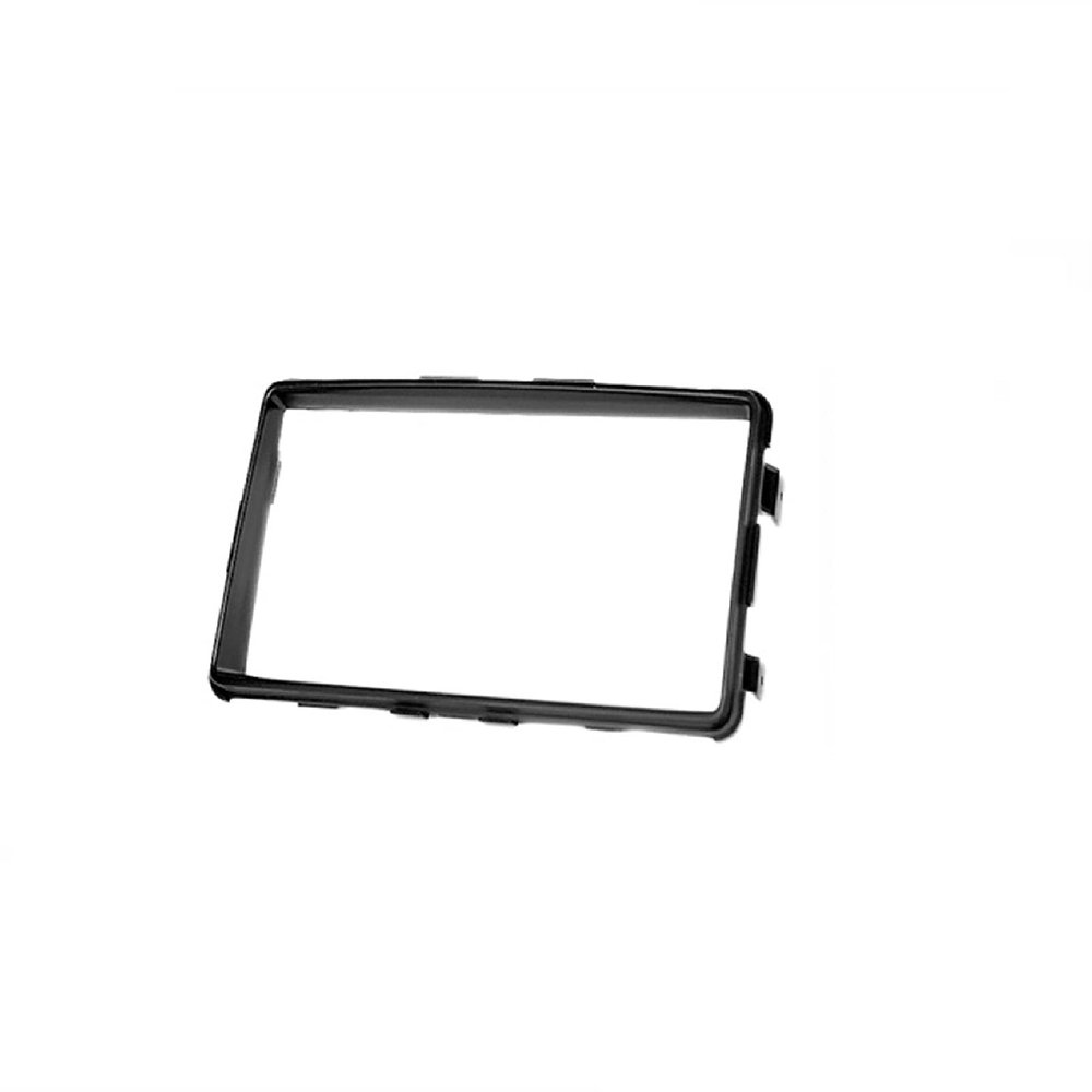 SHSMDM Double Din Audio Fascia Radio CD GPS DVD Stereo CD Panel Dash Mount Installation Trim Kit Frame for SSANG Yong for Rexton 2013 On Radio Dashboard Panel