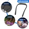 Hemobllo USB Rechargeable Neck Reading Light Adjustable Flexible LED Book Lamp Eye-Caring Hands-Free for Bedtime Reading and Outdoor Night Running view 4