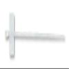 100 Pack Natural Cable Ties - 100mm Durable Nylon Zip Ties for Organizing Cables and Wires view 1