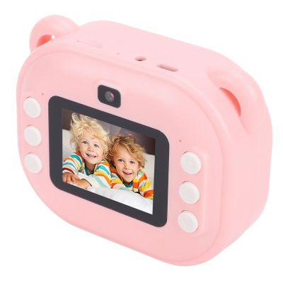 TYTOGE Instant Print Camera 48MP Digital Camera with Print Paper 2.0 Inch Screen 16X Zoom Thermal Printing for Boys Girls (Pink)