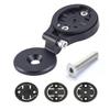Bike Computer Mount for Garmin Edge Wahoo Elemnt Bryton Out Front Adjustable Bicycle Stem Mount (Black with stem Cap) view 1