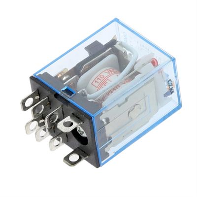 KKFAUS 1pcs MY2P HH52P MY2NJ Relay Coil General DPDT Micro Mini Electromagnetic Relay Switch with LED AC 110V 220V 380V DC 12V 24V 36V(DC 24V)