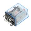 KKFAUS 1pcs MY2P HH52P MY2NJ Relay Coil General DPDT Micro Mini Electromagnetic Relay Switch with LED AC 110V 220V 380V DC 12V 24V 36V(DC 24V) view 1