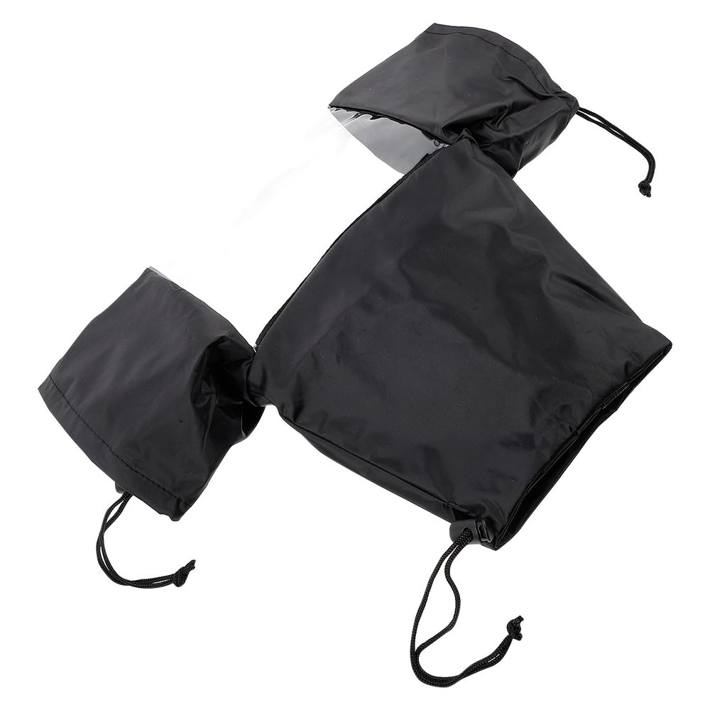 BESPORTBLE Waterproof Camera Rain Cover for DSLR Cameras Black Rain Gear Protector with Adjustable Fit for Outdoor Photography