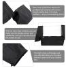BESPORTBLE Waterproof Camera Rain Cover for DSLR Cameras Black Rain Gear Protector with Adjustable Fit for Outdoor Photography view 2