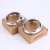 1pair Ring Left & Right Side Chrome Trim Bezel Ring Fog Lamp Fit for Infiniti G37 M56 M37 62256-1MS2A 62257-1MS2A Front Bumper Driving Fog Light Ring Bezels Covers Trim Molding view 2