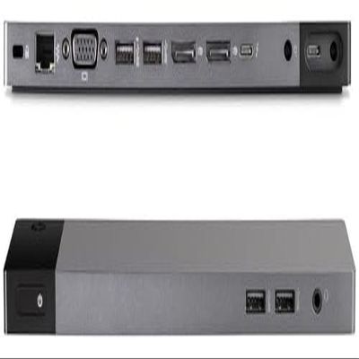 HP Elitebook Zbook Thunderbolt 3 Dock 90W- HP TB3 Docking Station USB-C Connection, DisplayPort, RJ-45, VGA (Renewed)