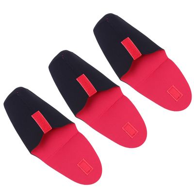 BESPORTBLE 3Pcs Waterproof Camera Lens Bags Shockproof Lens Storage Pouches with Thickened Neoprene for DSLR Photographers Protective Covers Travel and Outdoor Use