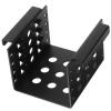 GALPADA 5 Inch Hard Drive Bracket with 2.5 Inch SSD Mounting Cage for PC Case, Black Hard Disk Holder Compatible with Desktop Computers and Computer Accessories view 1