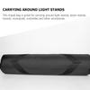 UTHCLO Tripod Carrying Case Bag with Shoulder Strap Outdoor Photography Pouch Black Oxford Cloth 120Cm Length Diameter 18Cm Portable Equipment Storage for Travel view 4