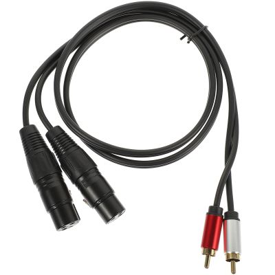 BESPORTBLE to XLR Female Audio Converter Cable 1 Meter Dual to Balanced XLR Adapter Cord for Mixer Amplifier Audio Equipment