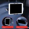 NRGQAXM Tablet Holder for Car, Tablet Car Mount Adjustable Cars Headrest Tablets Holder Cars Seat Phone Holders for Back Seat Travel Road Trip Essentials Phone Holders for Car-Backseat view 2