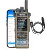 Radtel RT-950 PRO Ham Radio GPS/APRS, 10W Walkie Talkie Long Range Handheld Two Way Radio, SW/MW/LW RX, Bluetooth APP Programming, NOAA, Spectrum Analyzer,Sand Yellow(with Programming Cable) view 1