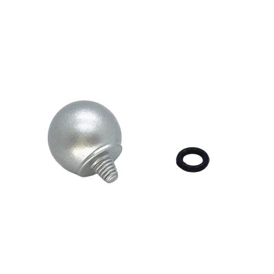Metal Screwed Shutter Button for Fuji XT4 XS10 XT30II X100V XE4 Lecia M11 M10 M9 Excellent(Silver)