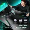 ARES WING Premium Monitor Arm, Ultrawide Monitor Stand up to 57 and 66 Lbs, Gas Sprinq Monitor Mount with USB, Height Adjustable Arms Monitor Stand, Various VESA Mount with Clamp/Grommet Base view 4